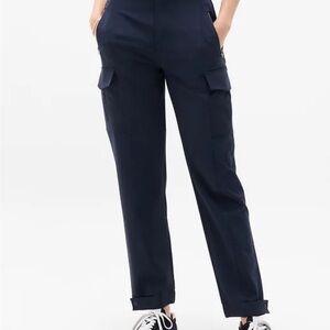 Athleta Dark Blue Cargo Pants